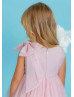 Lurex Tulle Flower Girl Dress Xmas Party Dress